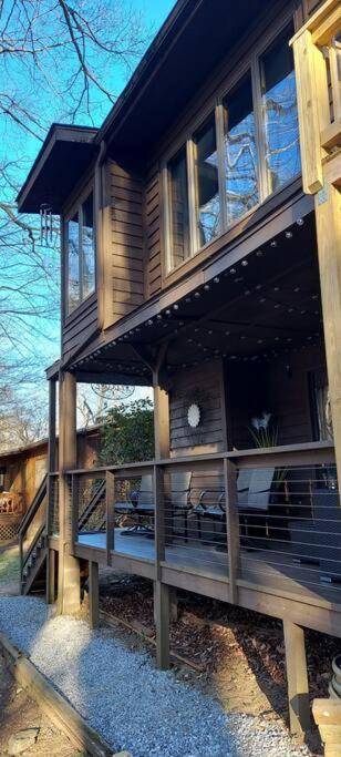 Villa J.Creek Retreat, Creekside Townhouse +1 Car Garage Maggie Valley Exterior foto